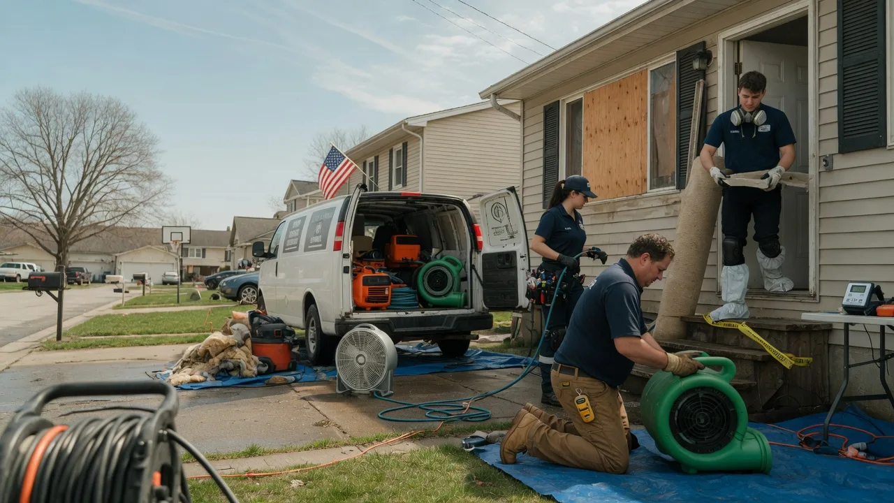 Water Damage Restoration in Garards Fort, PA near me